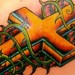 tattoo galleries/ - Cross with thornes  - 41189